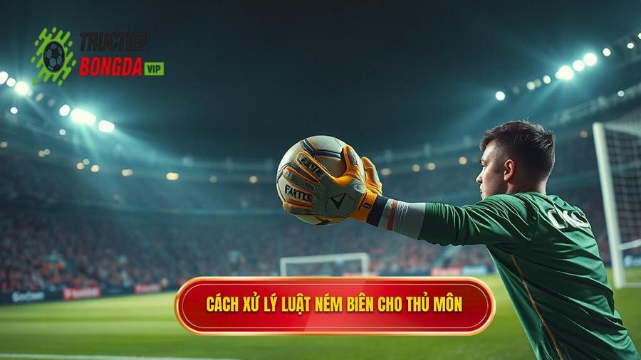2. Cách xử lý luật ném biên cho thủ môn