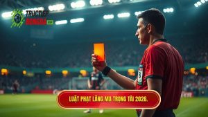 Luật phạt lăng mạ trọng tài 2026.
