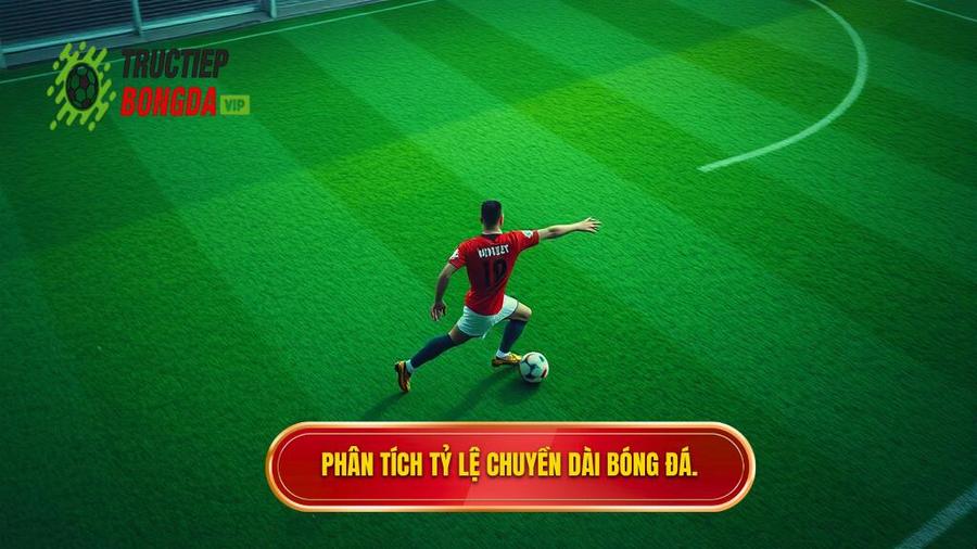 1. Phân tích tỷ lệ chuyền dài bóng đá.