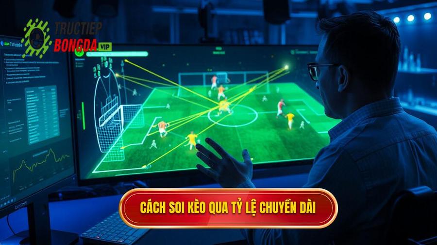 2. Cách soi kèo qua tỷ lệ chuyền dài