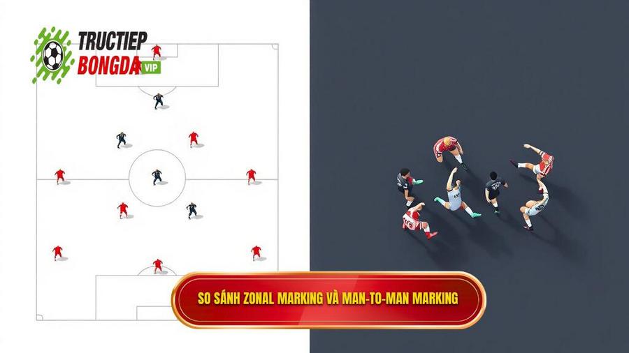 3. So sánh Zonal Marking và Man-to-Man Marking