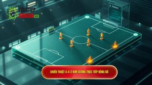 Chiến thuật bóng đá 4-4-2 kim cương: Phân tích chi tiết và cách vận hành