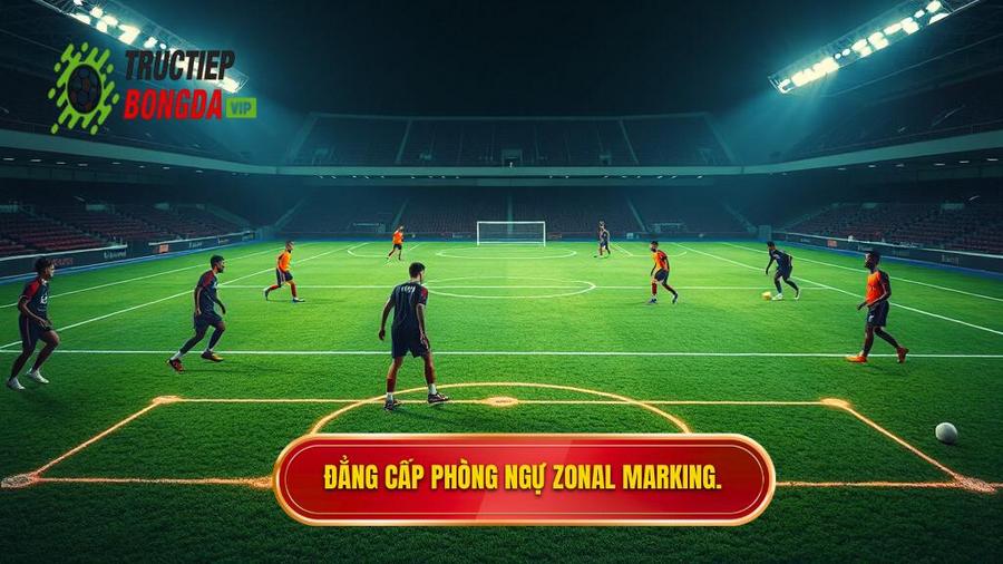 Kỹ thuật phòng ngự zonal marking: Bí quyết thép trong bóng đá hiện đại